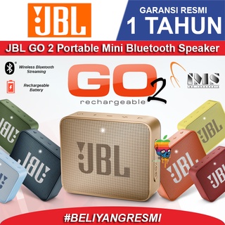JBL GO 2 Original Speaker Bluetooth - Garansi resmi IMS 1 Tahun