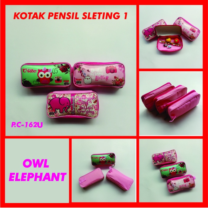 

KOTAK PENSIL SLETING / TEMPAT PENSIL RESLETING GAMBAR KARAKTER WARNA-WARNI KPS-162U