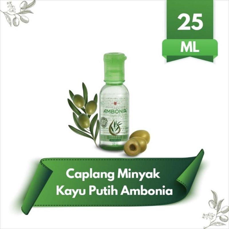 Cap Lang Minyak Kayu Putih AMBONIA 25Ml