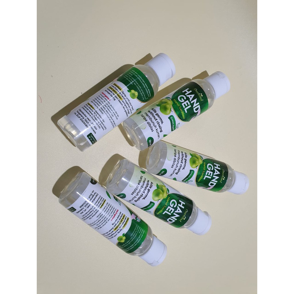 [HARGA NORMAL] Handsanitizer Gel 60ml &amp; 100ml - Terdaftar BPOM 70% Alcohol Halal One Hand