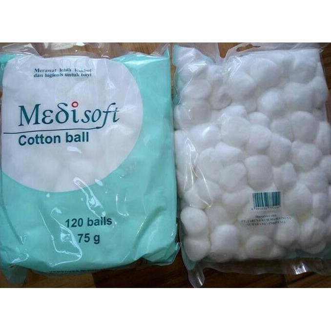 Medisoft Kapas Bulat Isi 120 Pcs Vape Terlaris