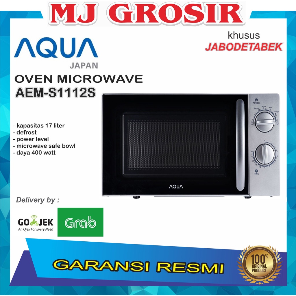 PROMO OVEN MICROWAVE AQUA AEM-S 1112 S AEMS 1112S