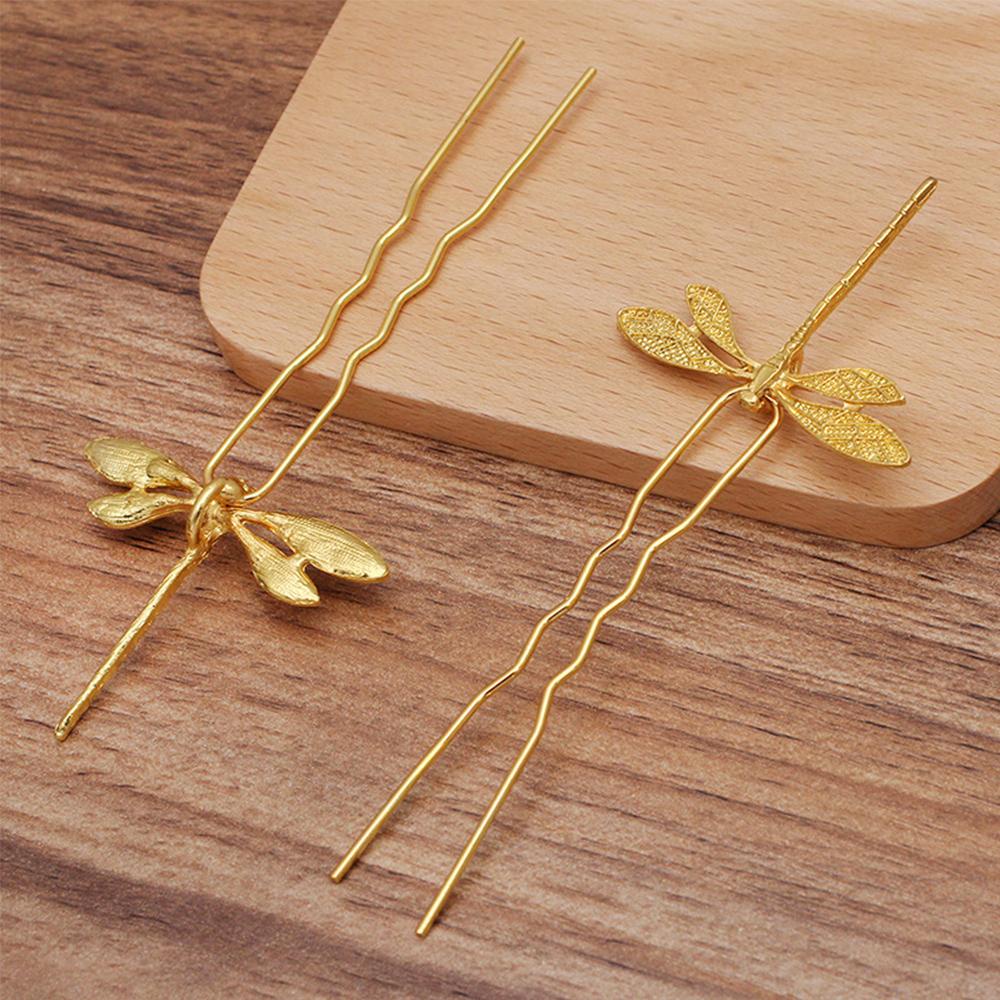 Agustina Capung Jepit Rambut Aksesoris Rambut 1/5Pcs Wanita Pengantin DIY Aksesoris Gadis Hair Stck