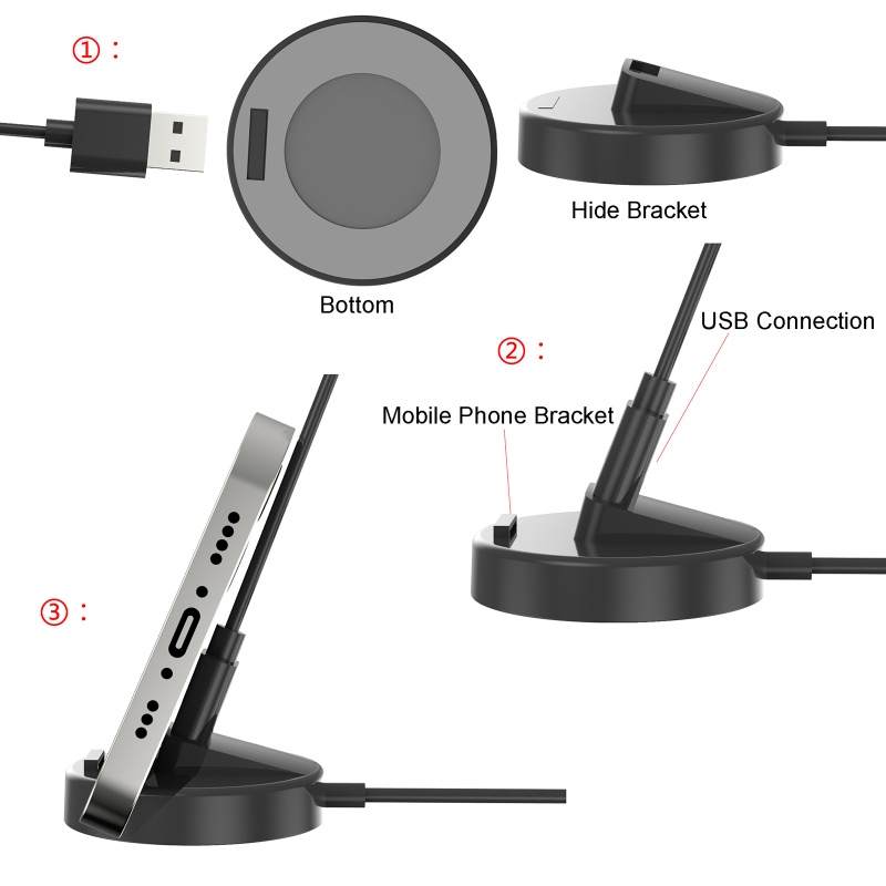 Btsg Charger Station Holder Dock Untuk Mi Band 4per4 NFC USB Charging Power Adapter