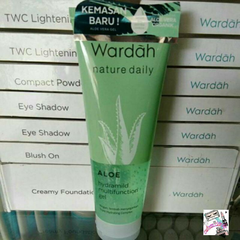 ☃Cutezz_Ching1☃Wardah Nature Daily Aloe Hydramild Multifunction Gel 100 ml