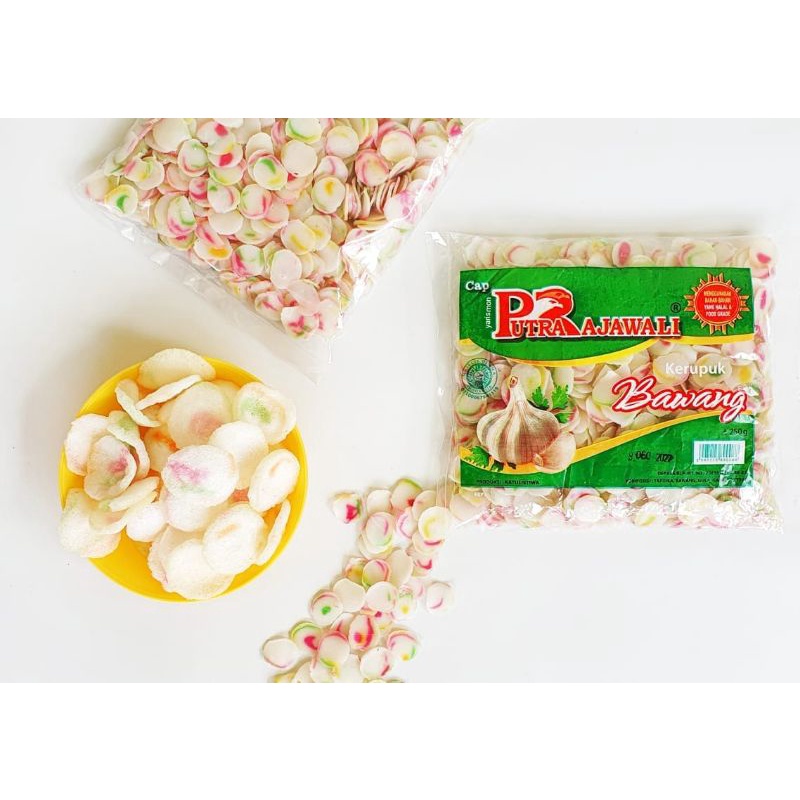 

Kerupuk Cap Rajawali kemasan 250gram