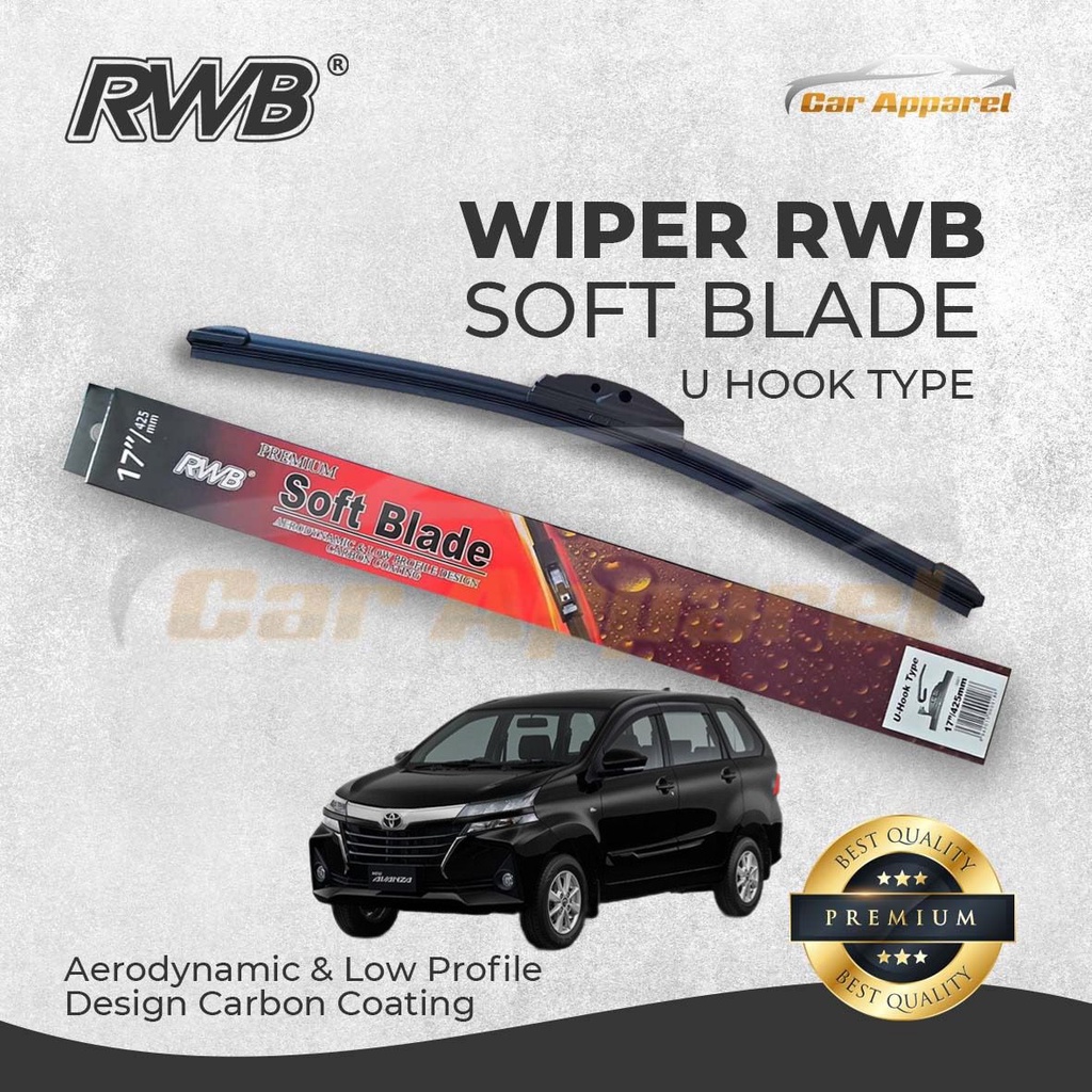 Wiper RWB / Windshiel Soft RWB All New avanza veloz xenia 2010-2021
