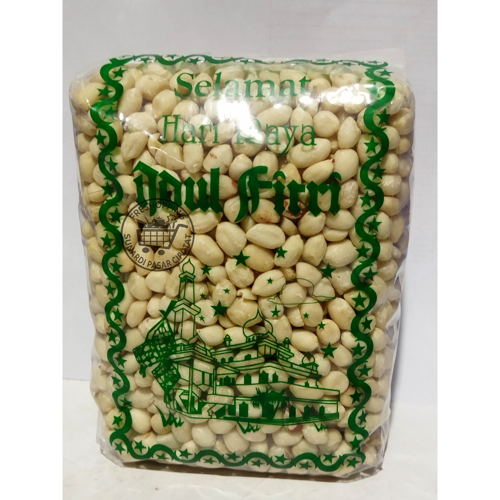 Kacang Tanah Kupas merk IDUL FITRI ±600Gram