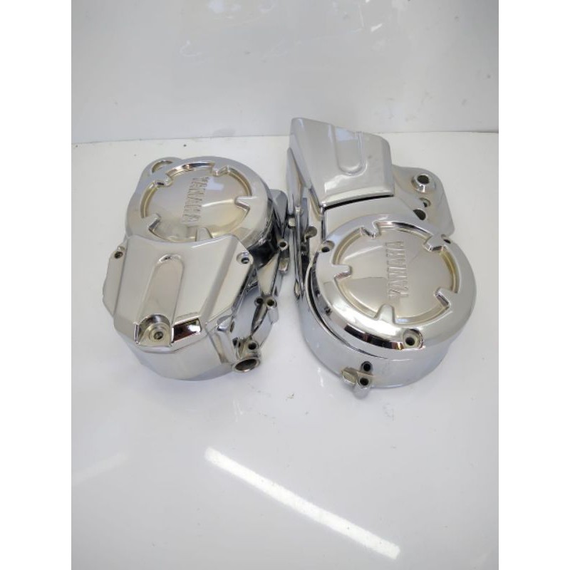 Bak Blok Kopling RX King RXS Kiri Kanan Crome