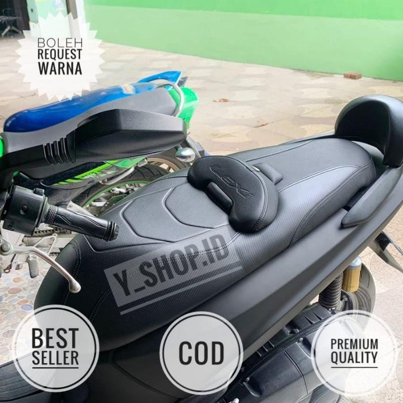 Kulit Jok MBtech Yamaha Lexi Custom Modifikasi