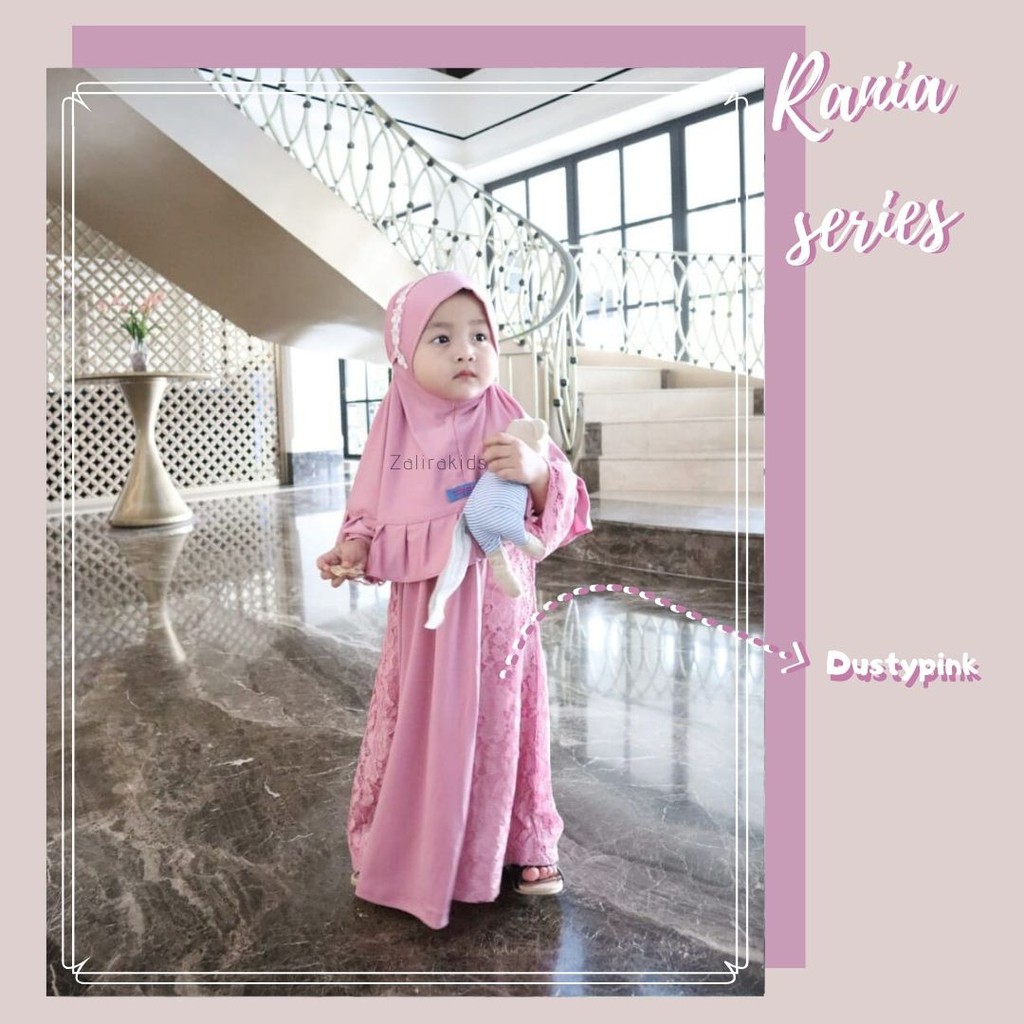 Rania Original|Gamis baby lucu|Gamis Anak pesta|Gamis Daily|Gamis Newborn|Zalira Kids Official