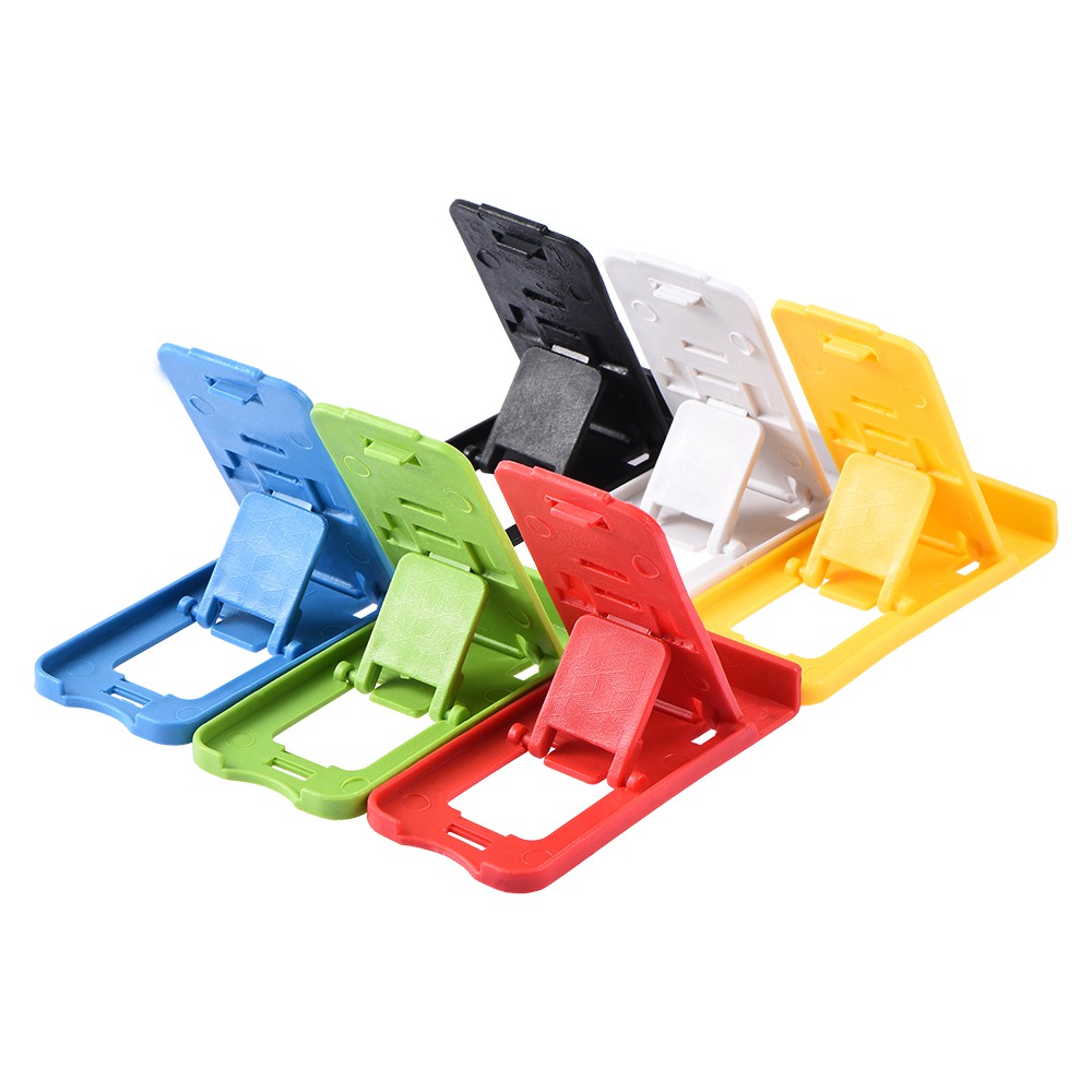 Stand Holder Smartphone Tipe U Bahan Silikon Warna Acak