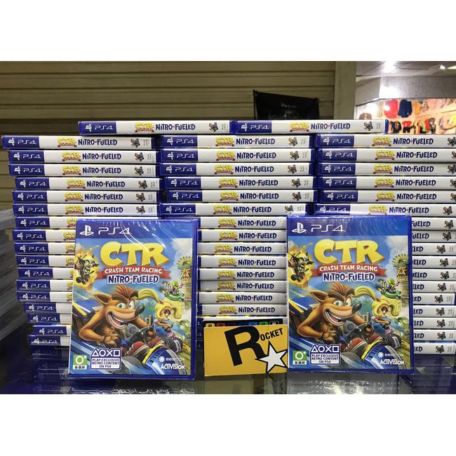 PS4 Crash Team Racing Nitro-Fueled / CTR Region 3 Asia termurah 