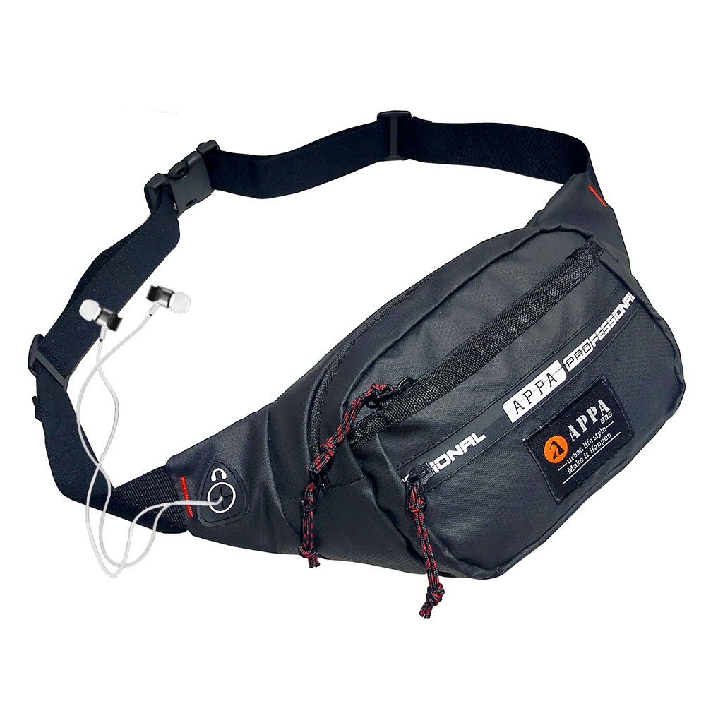 Tas pinggang / Waistbag UNISEx Original Slempang bahan Bimo WATERPROOF APPA7020 NORTH