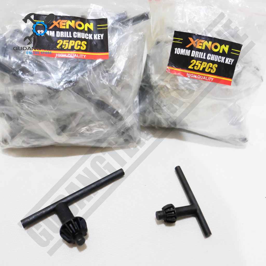 XENON Kunci Kepala Bor 10mm 13mm XENON HITAM / Kunci Bor 10 mm 13 mm XENON HITAM