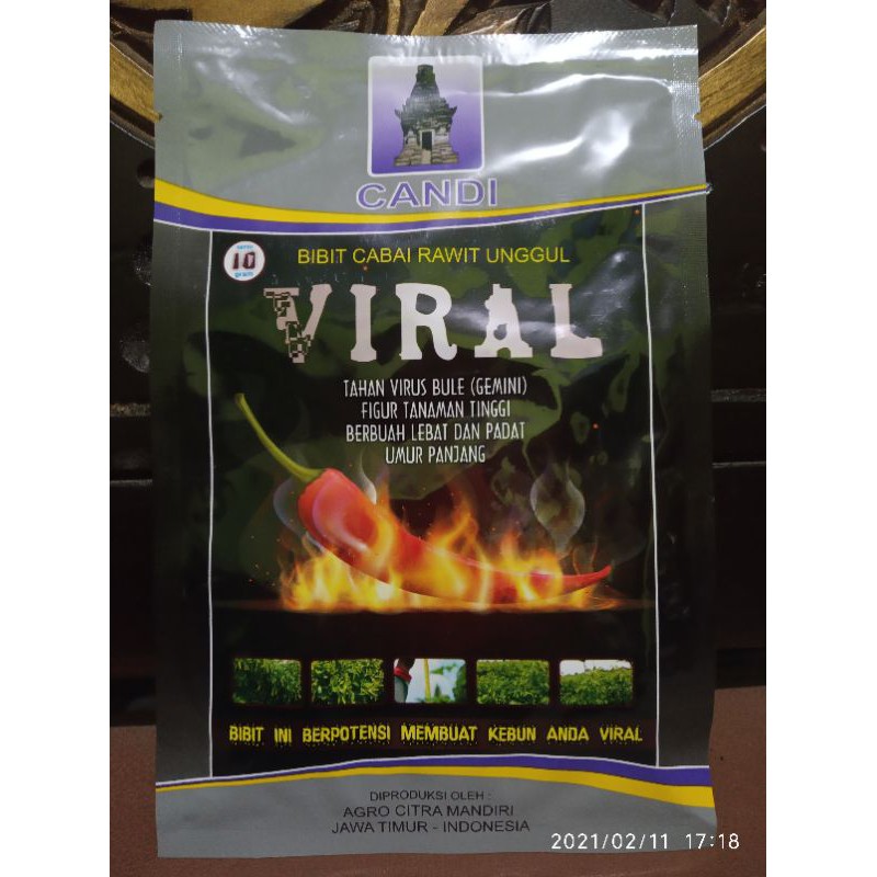 

cabe VIRAL 10 gram original 100%