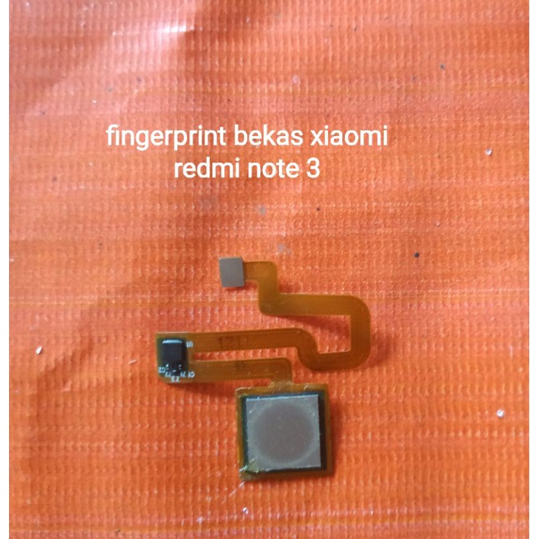 fingerprint bekas redmi note 3