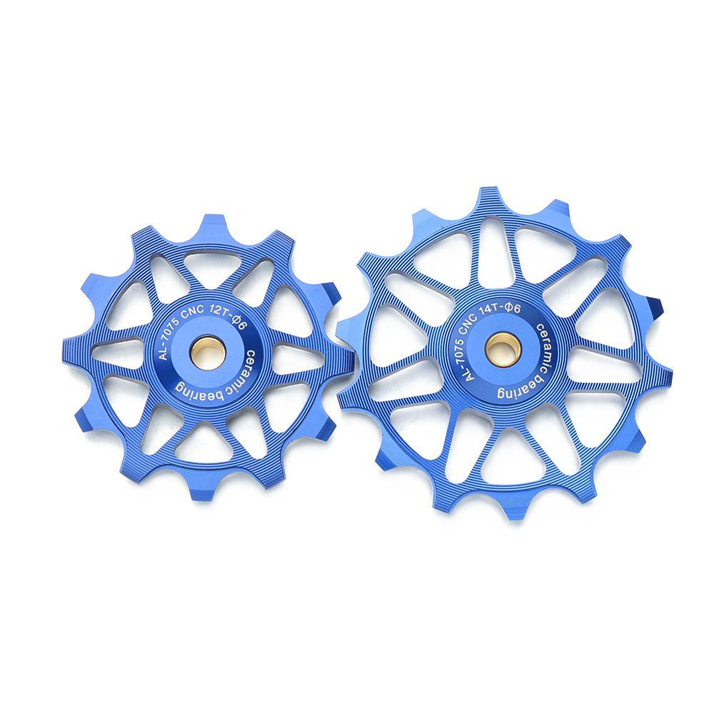 R-FLOWER Pulley Rear Derailleur Sepeda Baru Part 12T 14T Guide Wheel