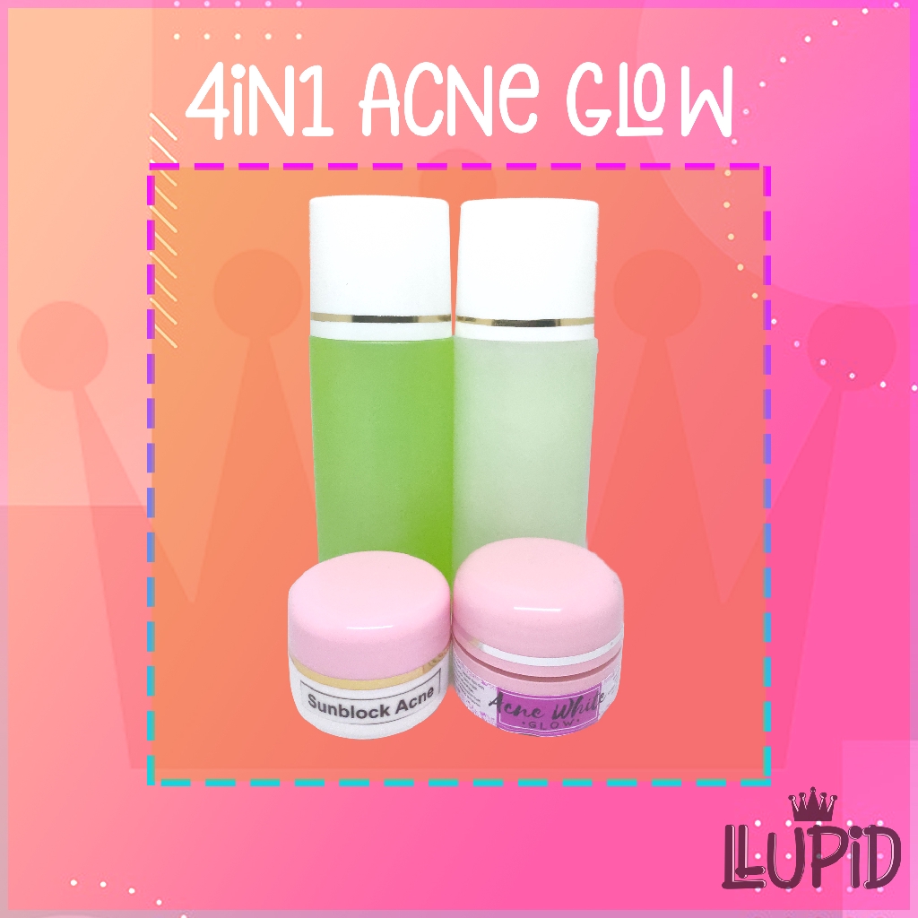 PAKET CREAM ACNE WHITE 4in1 ORIGINAL