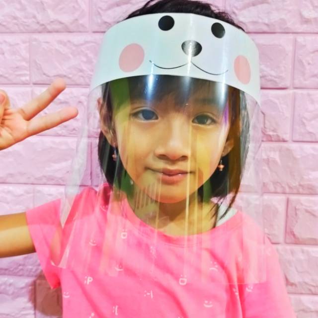FACE SHIELD (MASKER MIKA)  ANAK 01
