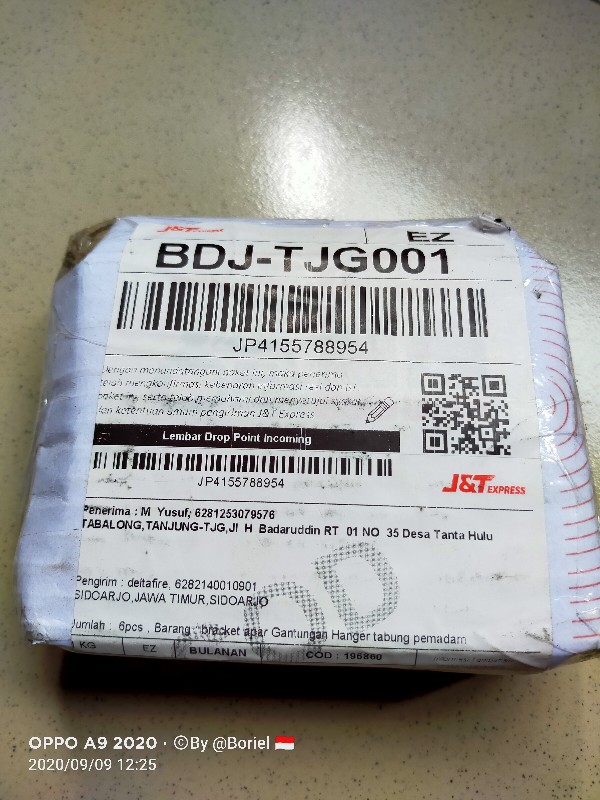 Bracket Apar Gantungan Hanger Tabung Pemadam Kebakaran Api Gagang Besi Powder Serbuk 1-9 & Co2 1-7kg