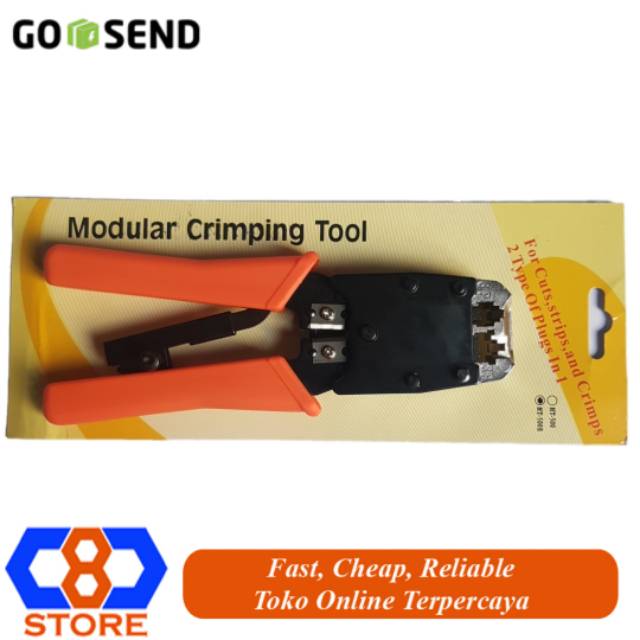 TANG CRIMPING RJ45 RJ11 TANG CRIMPING ORANGE HT-500R CRIMPING TOOL