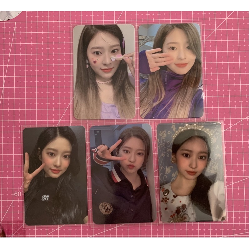 (booked) take all only – izone minju photocard / pc (minju candy, minju crown, etc)