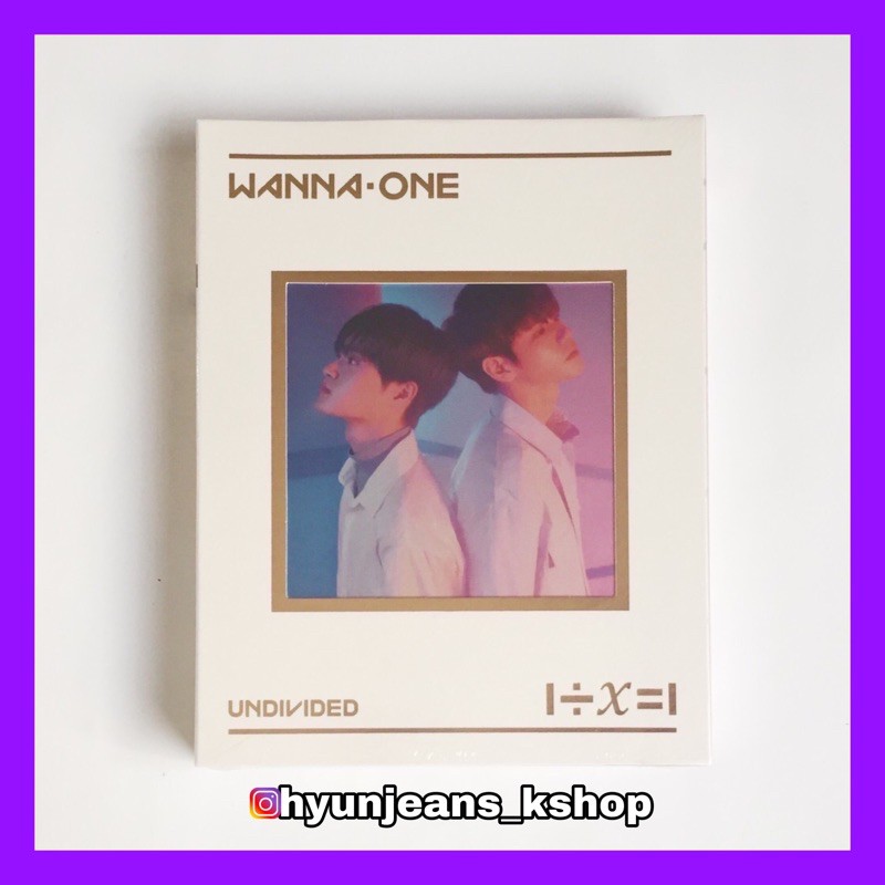 [READY STOCK] WANNA ONE Album - UNDIVIDED ‘The Heal’ (+poster)