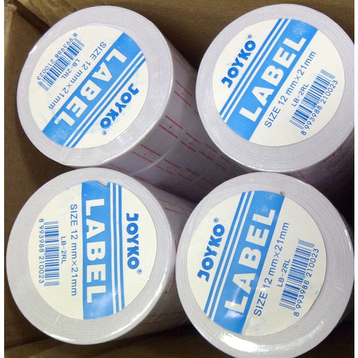 

Nikmati Kertas Label Price Labeller Joyko 5500M Atau Alat Label 1 Baris Atk Murah