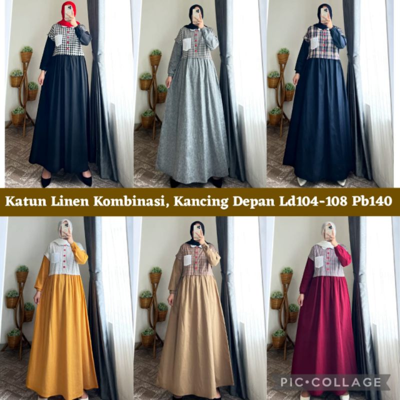 dress gamis ori semut