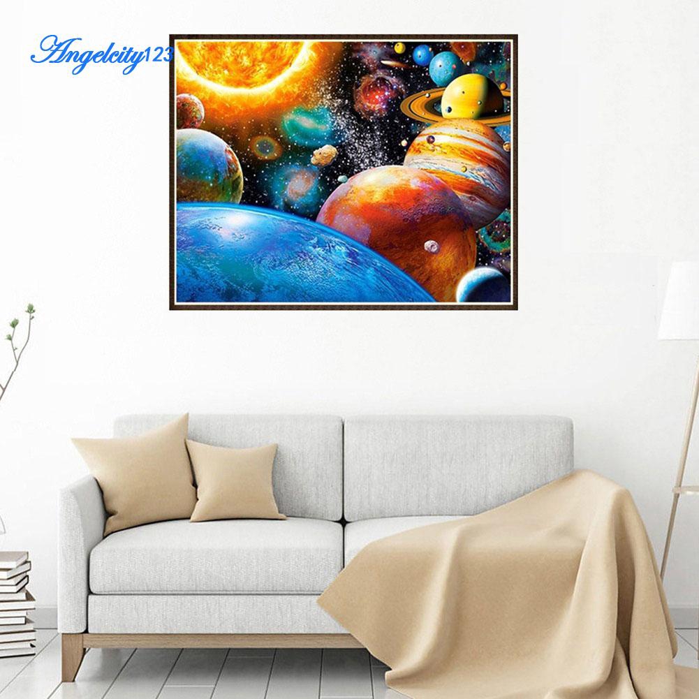 Ang Lukisan Diamond 5d Diy Gambar Alam Semesta Untuk Rumah