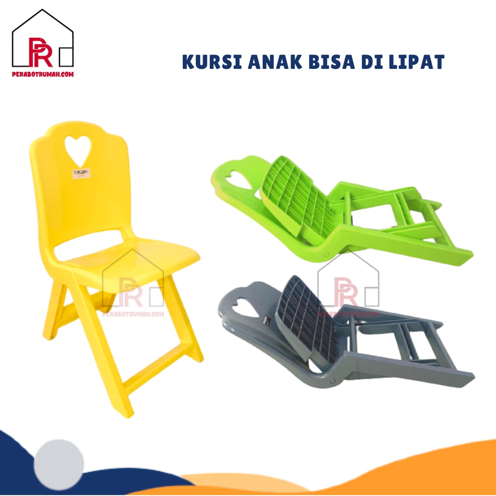 Kursi Anak Lipat Kecil ZLG / Kursi Belajar Sekolah Paud Tk