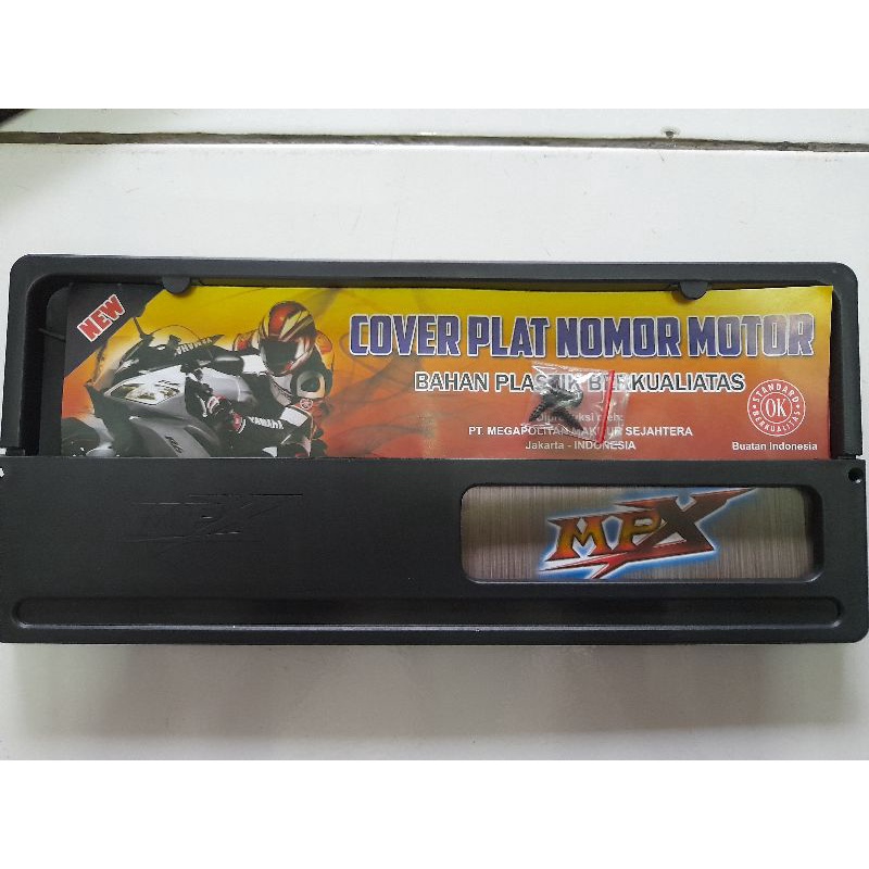 cover plat NO MPX&amp;EKSKLUSIF berkualitas