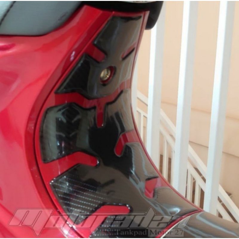 STIKEE STICKER REDSIN TIMBUL FULSET PREMIUM HONDA SUPER CUB C125