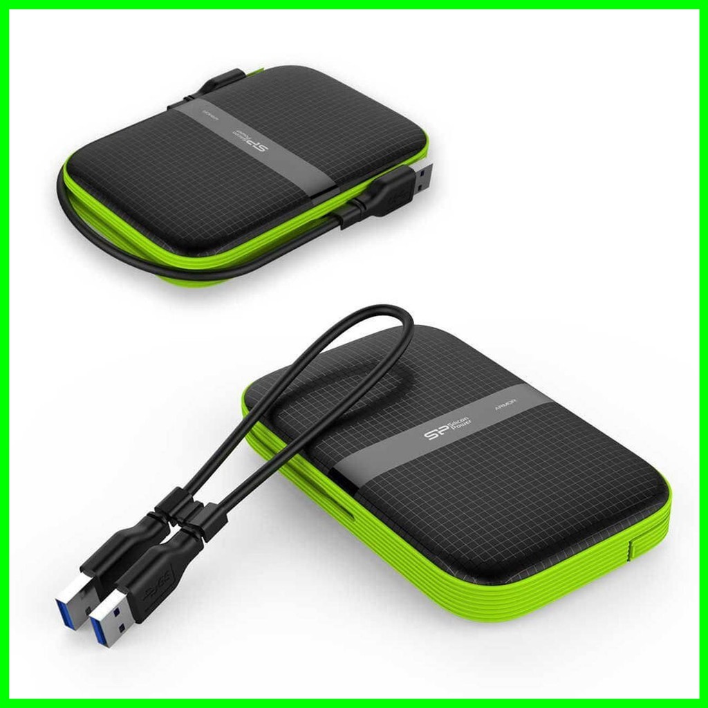 Silicon Power Armor A60 1TB HDD External Hardisk Eksternal ShockProof