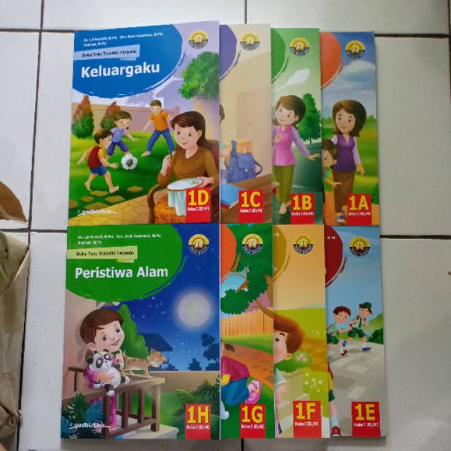 Buku Teks Tematik Terpadu (Paket 1A-1H) SD