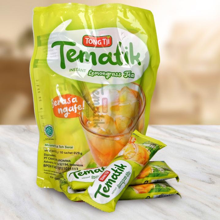 

❤[PROMO ⚡PECIAL!!!]❤Tong Tji Tematik Lemongrass Tea Pouch