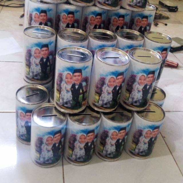 Suvenir Pernikahan Celengan Custom