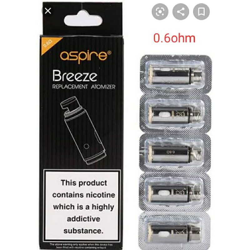 terbaroe Aspire Breeze sesuai gambar