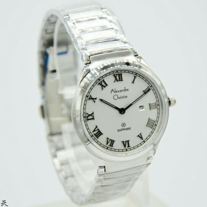 READY ALEXANDRE CHRISTIE AC 8538 WANITA SAPPHIRE SILVER WHITE ORIGINAL PROMO