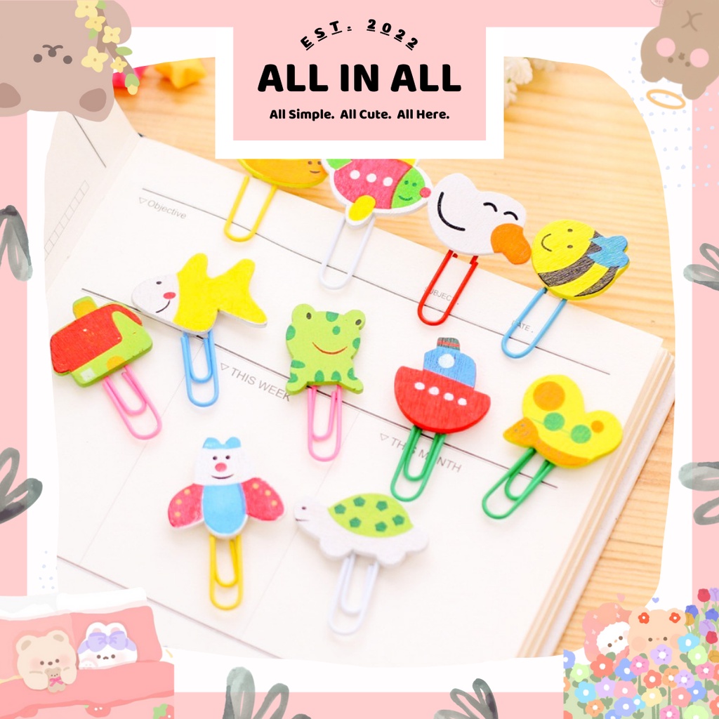 

❤️ALL IN ALL❤️KLIP KERTAS KARAKTER PAPER CLIP LUCU | BINATANG | PAPER CLIP KARAKTER ANIMAL | KLIP KERTAS | TRIGONAL CLIP KARAKTER LUCU | PENJEPIT KLIP KERTAS KARAKTER PAPER CLIP KOREAN PUSH PIN