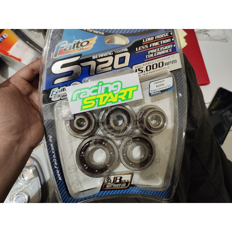 Faito S720 Bearing engine Set XEON RC GT 125 KARBU FI