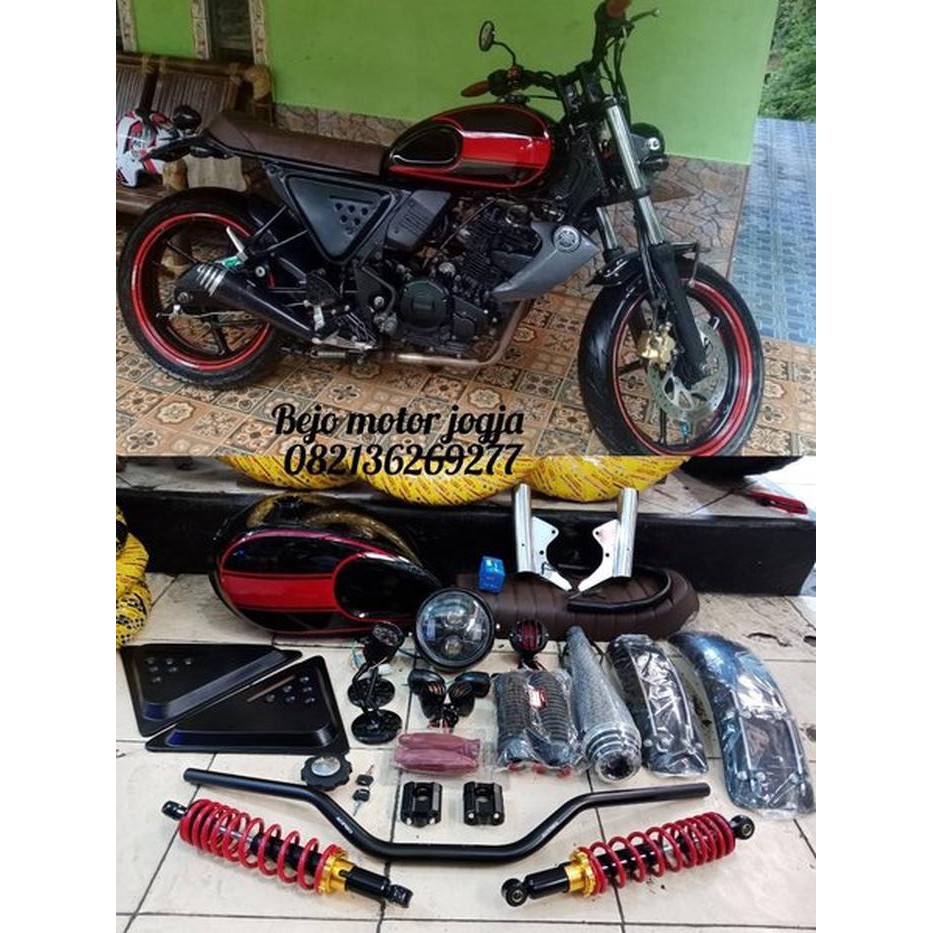 Jual Paket Body Japstyle Triumph Mega Pro Gl Pro Tiger Fullset Banyak Indonesia Shopee Indonesia