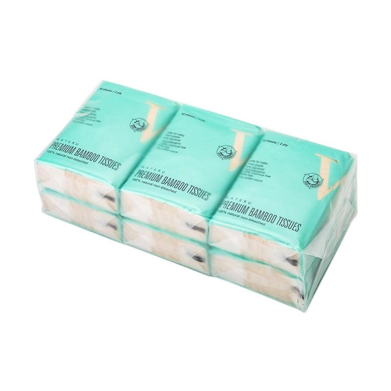 Wateru Premium Bamboo Facial Tissue / Toilet Paper/ Tissue Pocket/ Kitchen Towel 100% Virgin Bamboo Pulp