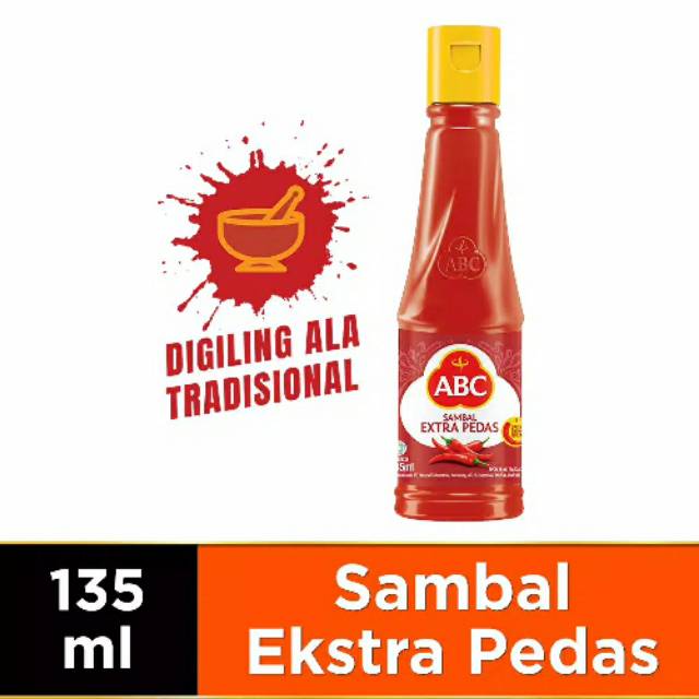 

ABC Sambal Extra Pedas 135 ml