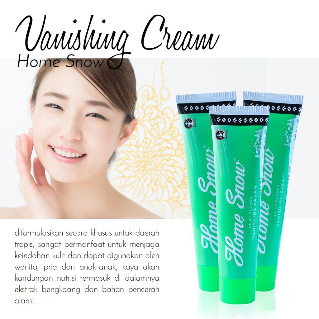 Home Snow Vanishing Cream 39gr