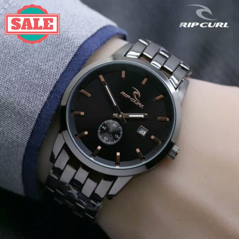 Promo JAM MURAH RIP CURL DETROIT RANTAI BLACK GOLD