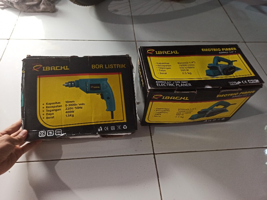 Richu Modern Mesin Bor Besi Kayu 10 Mm Bolak Balik Benz