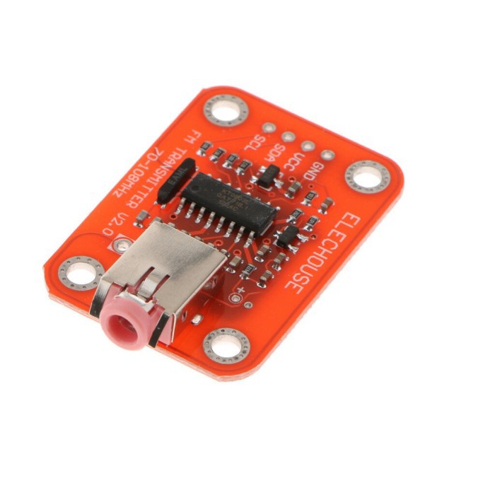 Modul Transmitter FM Radio V2.0 I2C Interface 70-108MHz