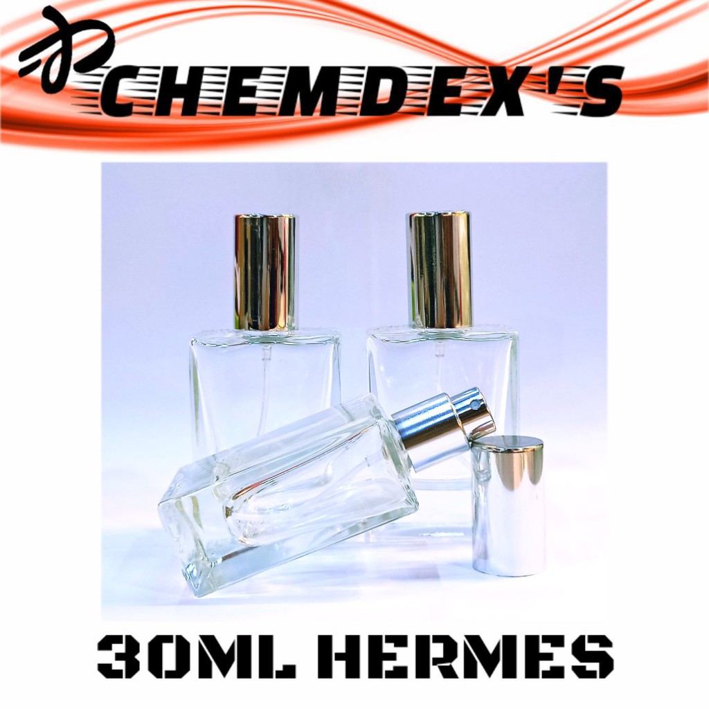BOTOL PARFUM HERMES // 30ML // SPRAY DRAT || botol parfum 30ml || botol drat//PERLUSIN